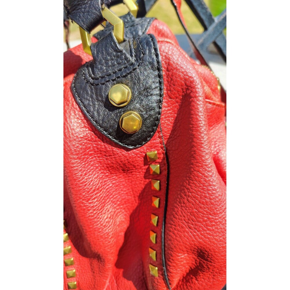 Oryany Red Leather Handbag - Picture 4 of 10